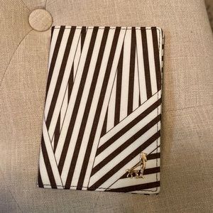 Henri Bendel disturbed stripe passport cover